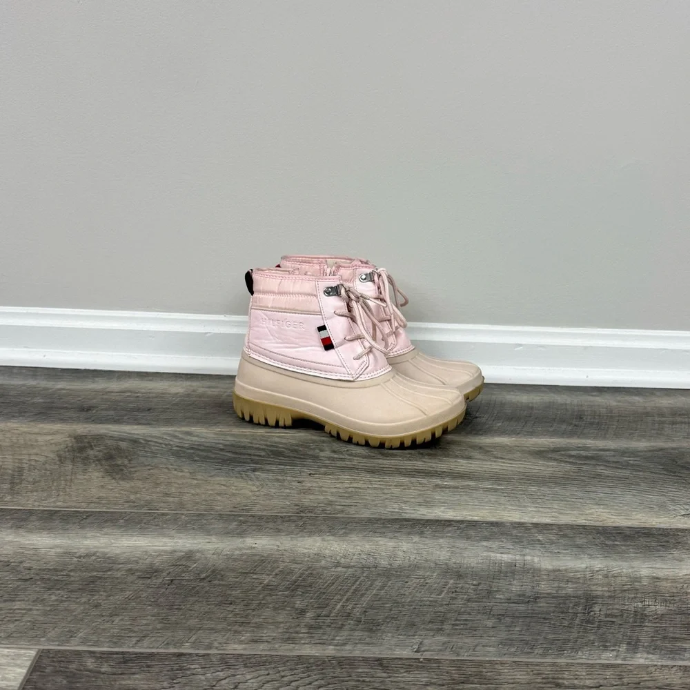 Tommy Hilfiger Girls Pink‎ Duck Boots